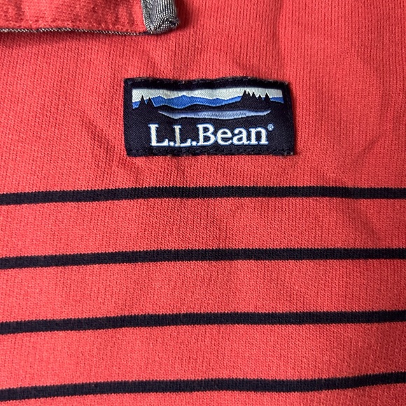 LL bean long sleeve rugby shirt size xl - Picture 2 of 6